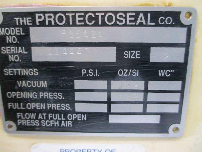 PROTECTOSEAL P8542A 2" NSNP