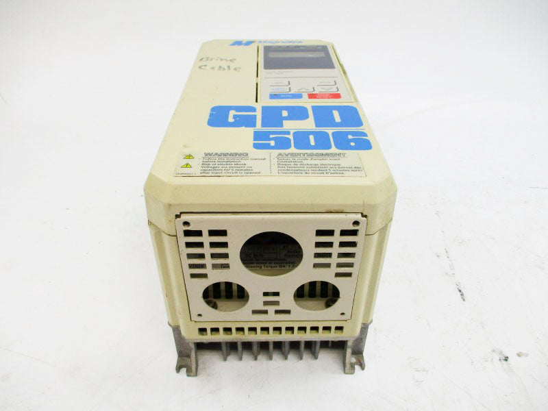 MAGNETEK CIMR-P5M40P7 GPD506V-B003 380-460VAC 4.3A UNMP