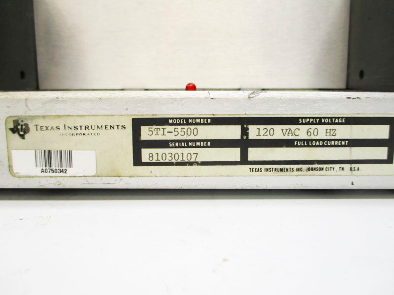 TEXAS INSTRUMENTS 5TI-5500 120VAC UNMP