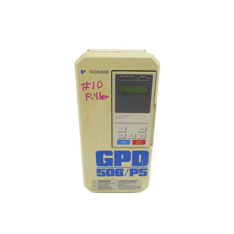 YASKAWA GPD506V-B003 380-460VAC 4.3A UNMP