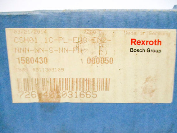 REXROTH CSH01.1C-PL-ENS-EN2-NNN-NN-S-NN-FW R911308109 NSMP
