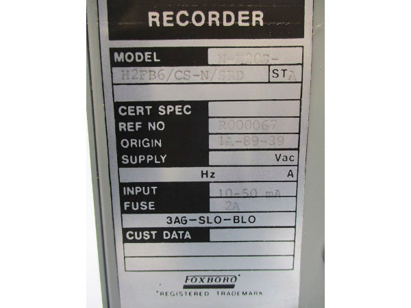FOXBORO N-E20S-H2FB6/CS-N/SRD 2A NSMP