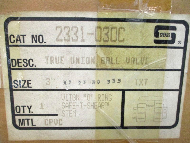 SPEARS 2331-030C 3" NSMP