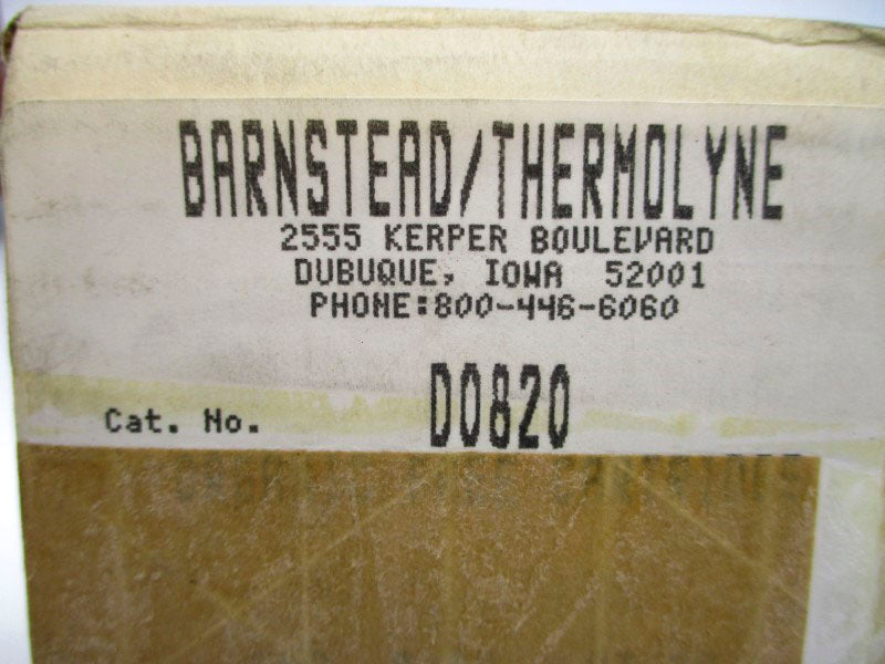 BARNSTEAD THERMOLYNE D0820 NSMP