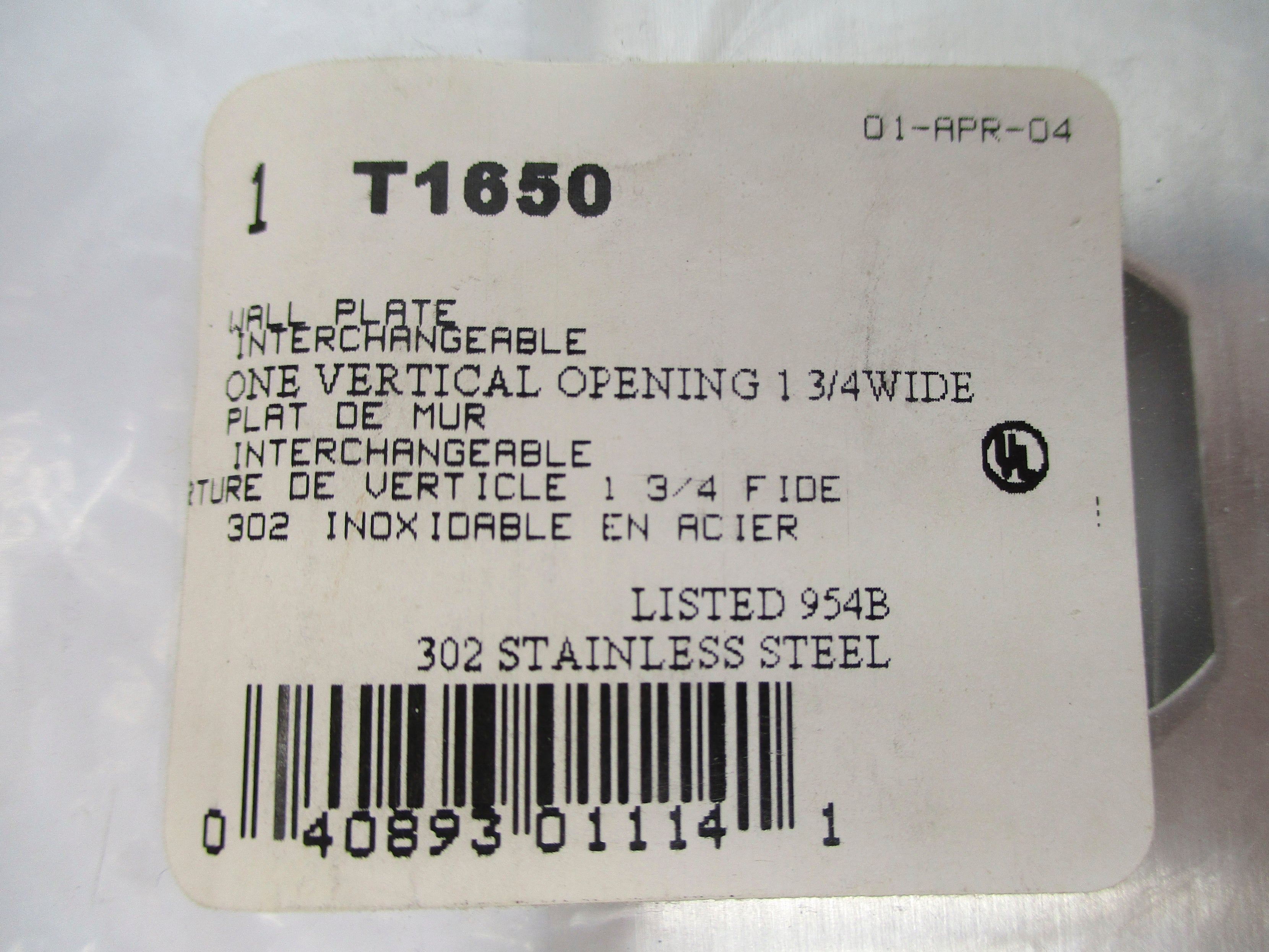 ARROW HART T1650 NSMP