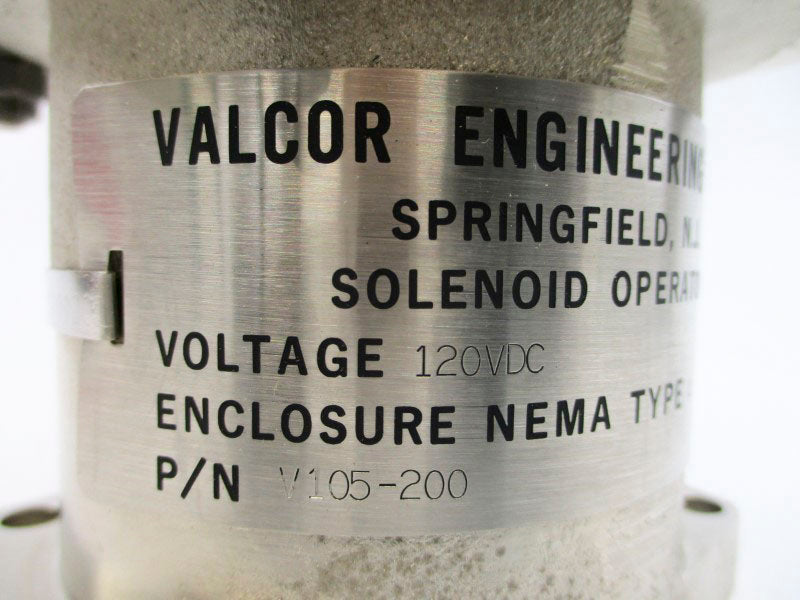 VALCOR ENGINEERING V105-200 120VDC NSNP