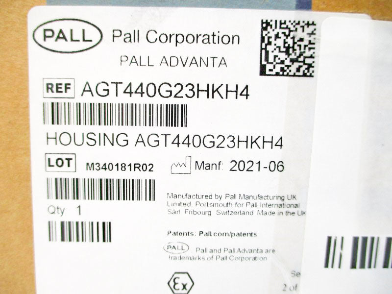 PALL AGT440G23HKH4 14.5/150PSI NSMP