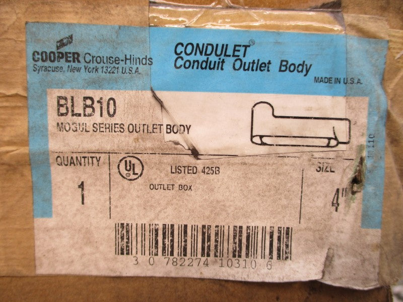 CROUSE-HINDS BLB10 4" NSMP