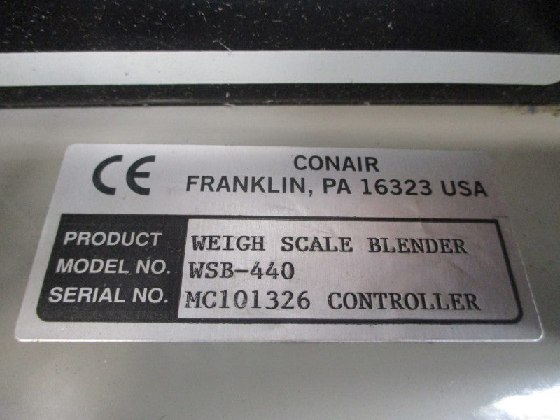 CONAIR WSB-440 120V 3A UNMP