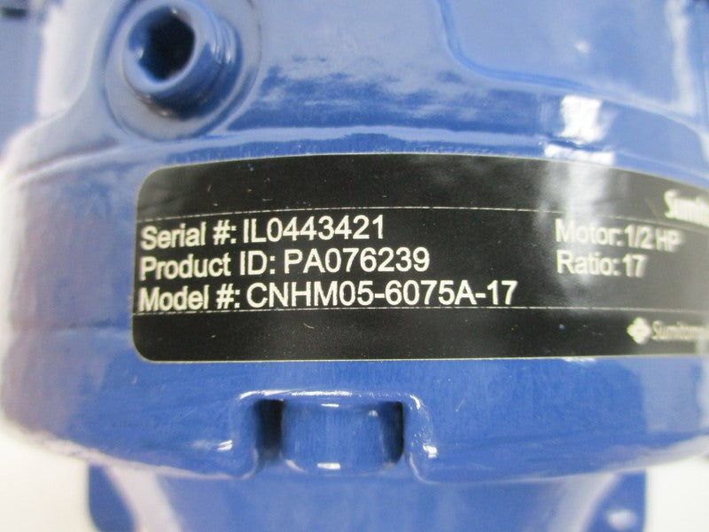SUMITOMO CNHM05-6075A-17 PA076239 230/460V 2.15/1.08A NSMP