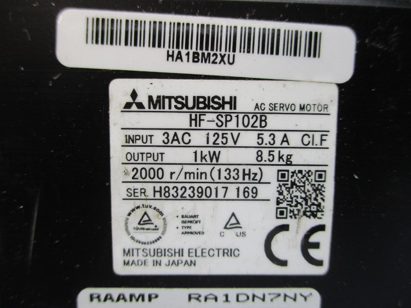 MITSUBISHI HF-SP102B 125V 5.3A REMAN