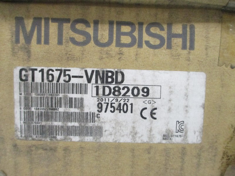 MITSUBISHI GT1675-VNBD 24VDC NSMP