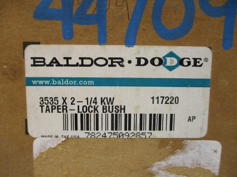 BALDOR 117220 3535X2-1/4KW (AS PICTURED) NSMP