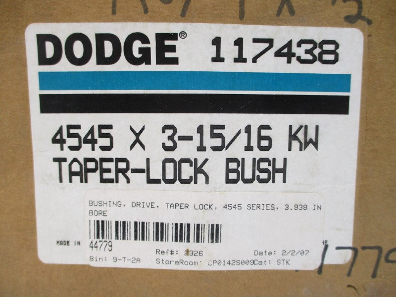 DODGE 117438 4545X3-15/16KW NSMP