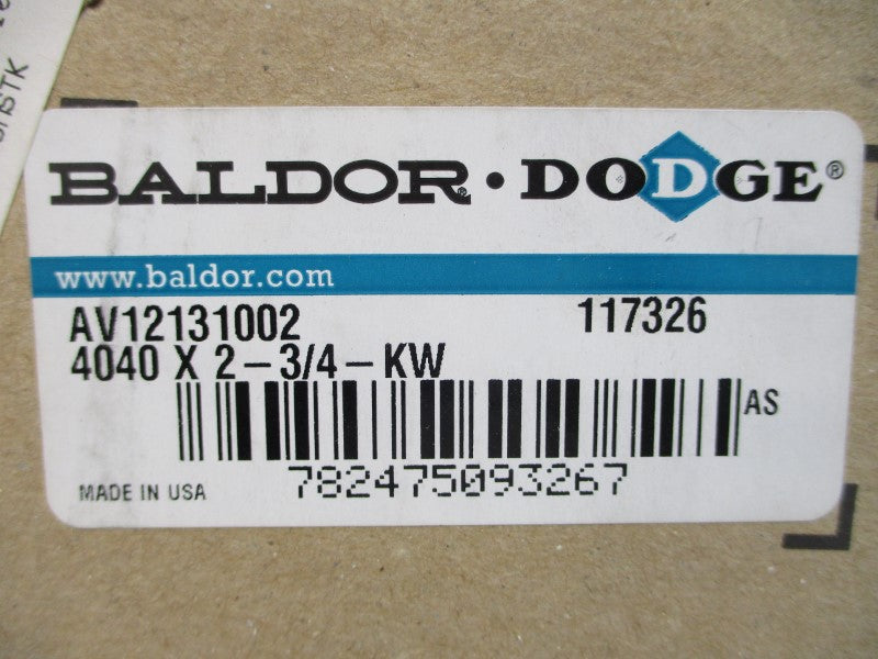 BALDOR 117326 AV12131002 4040X2-3/4-KW NSMP