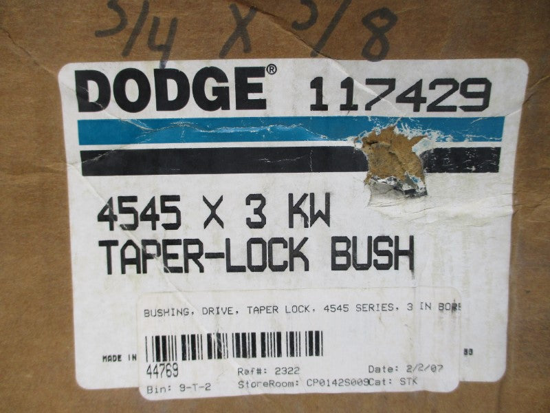 DODGE 117429 4545X3KW NSMP