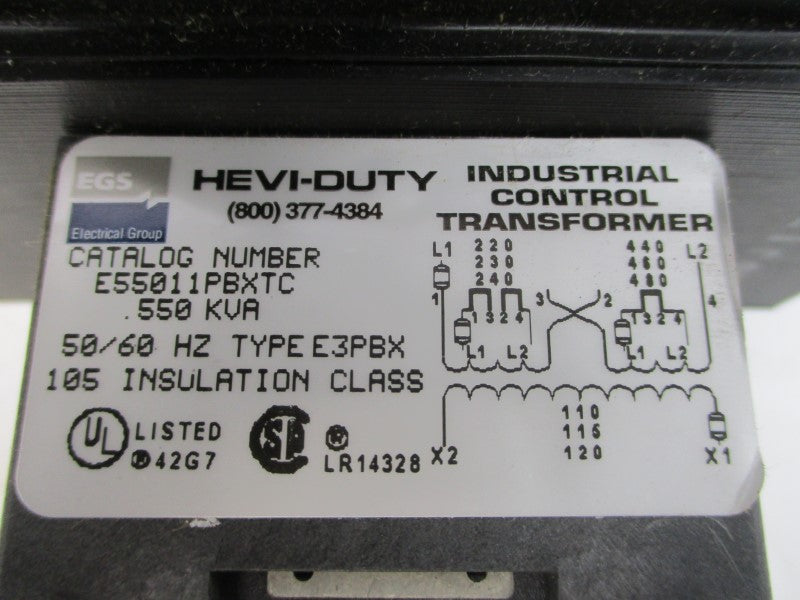 HEAVY-DUTY 5896 E55011PBXTC 240/480V NSMP