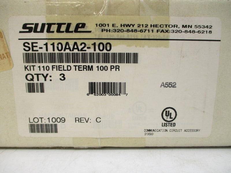 SUTTLE SE-110AA2-100 (PKG OF 3) NSMP