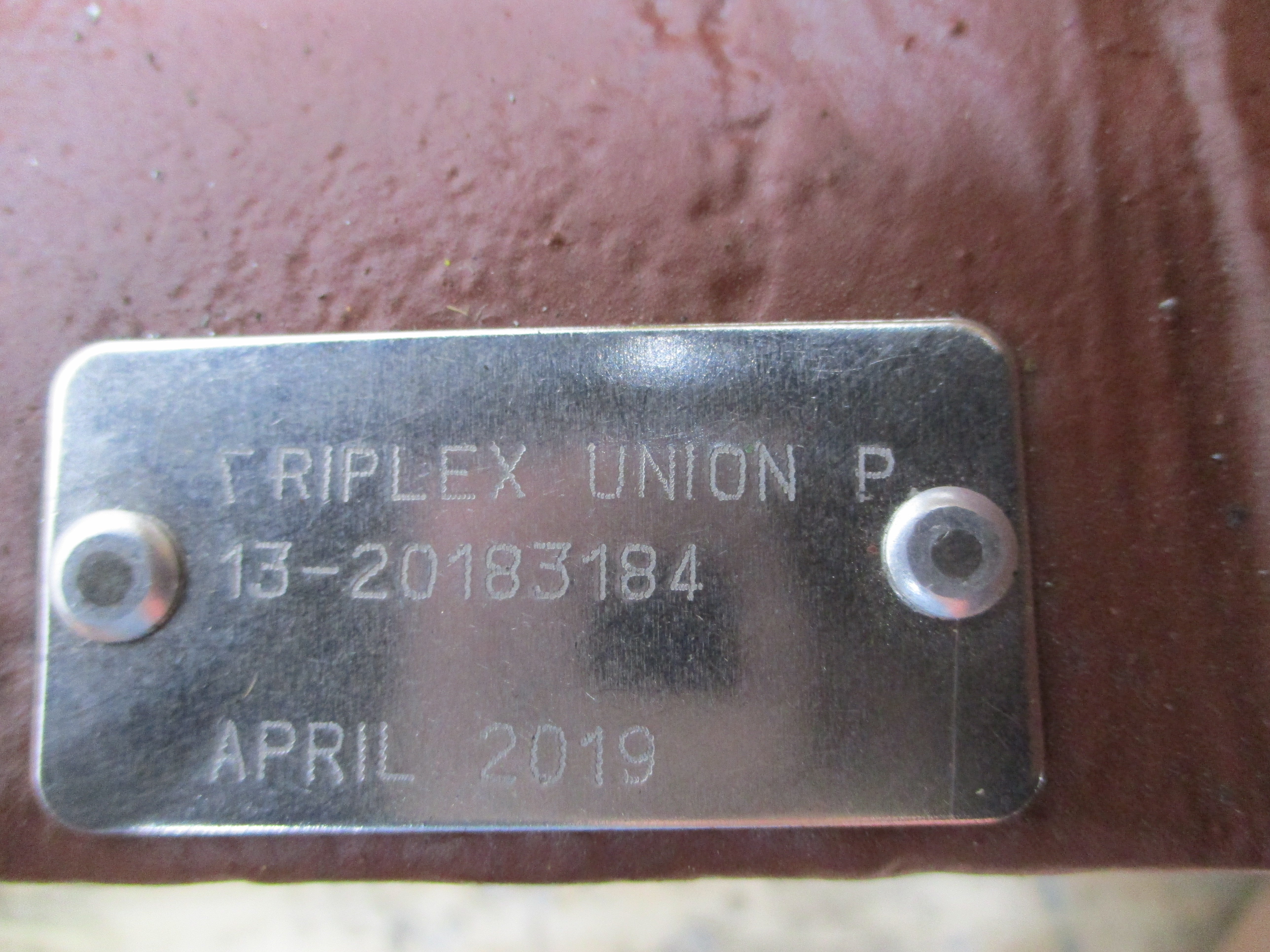 TRIPLEX UNION 13-20183184 39M-912-H 1000179721 REMAN