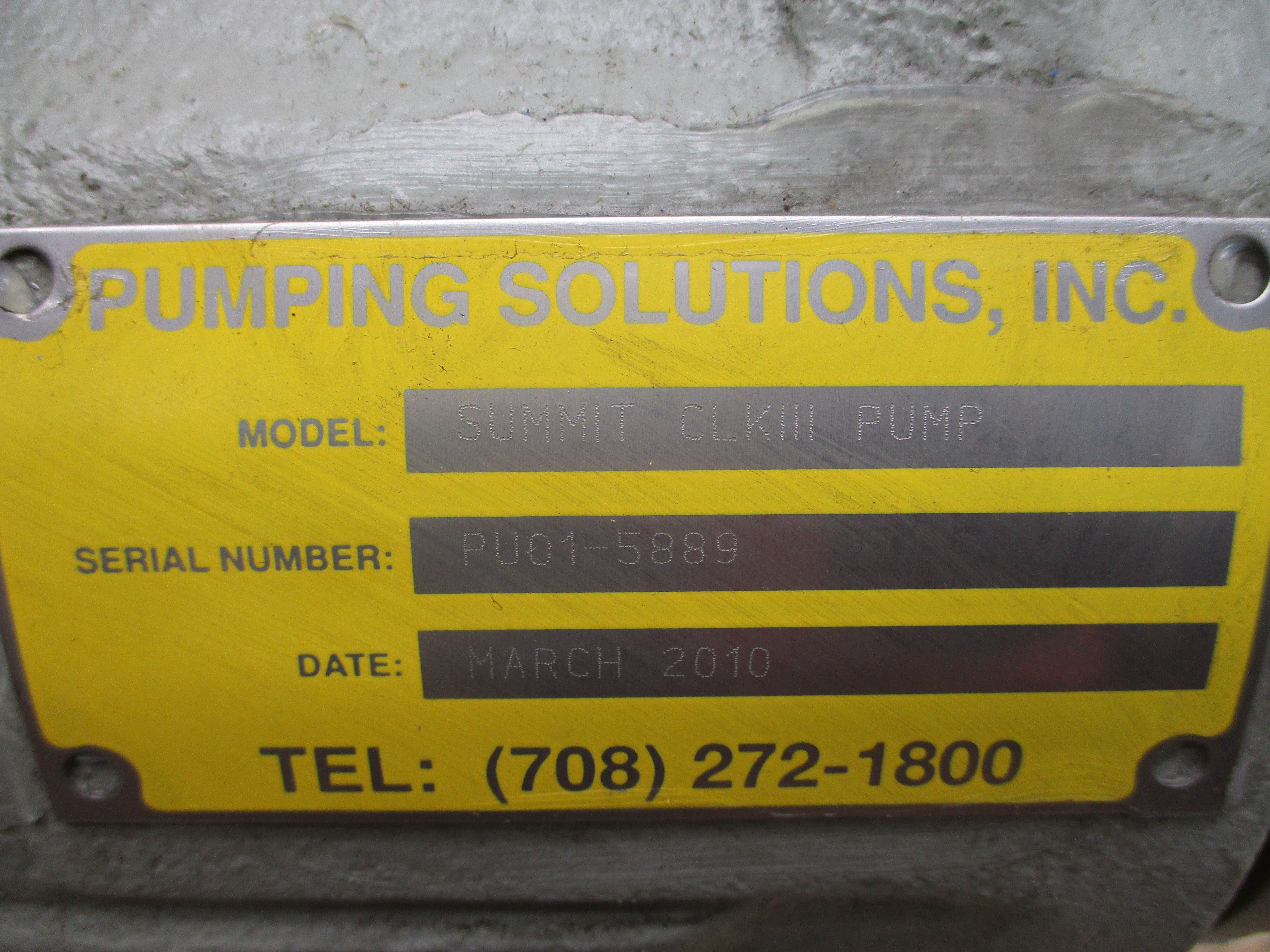 SUMMIT PUMP CLK111 150PSI 4X3-10 NSNP