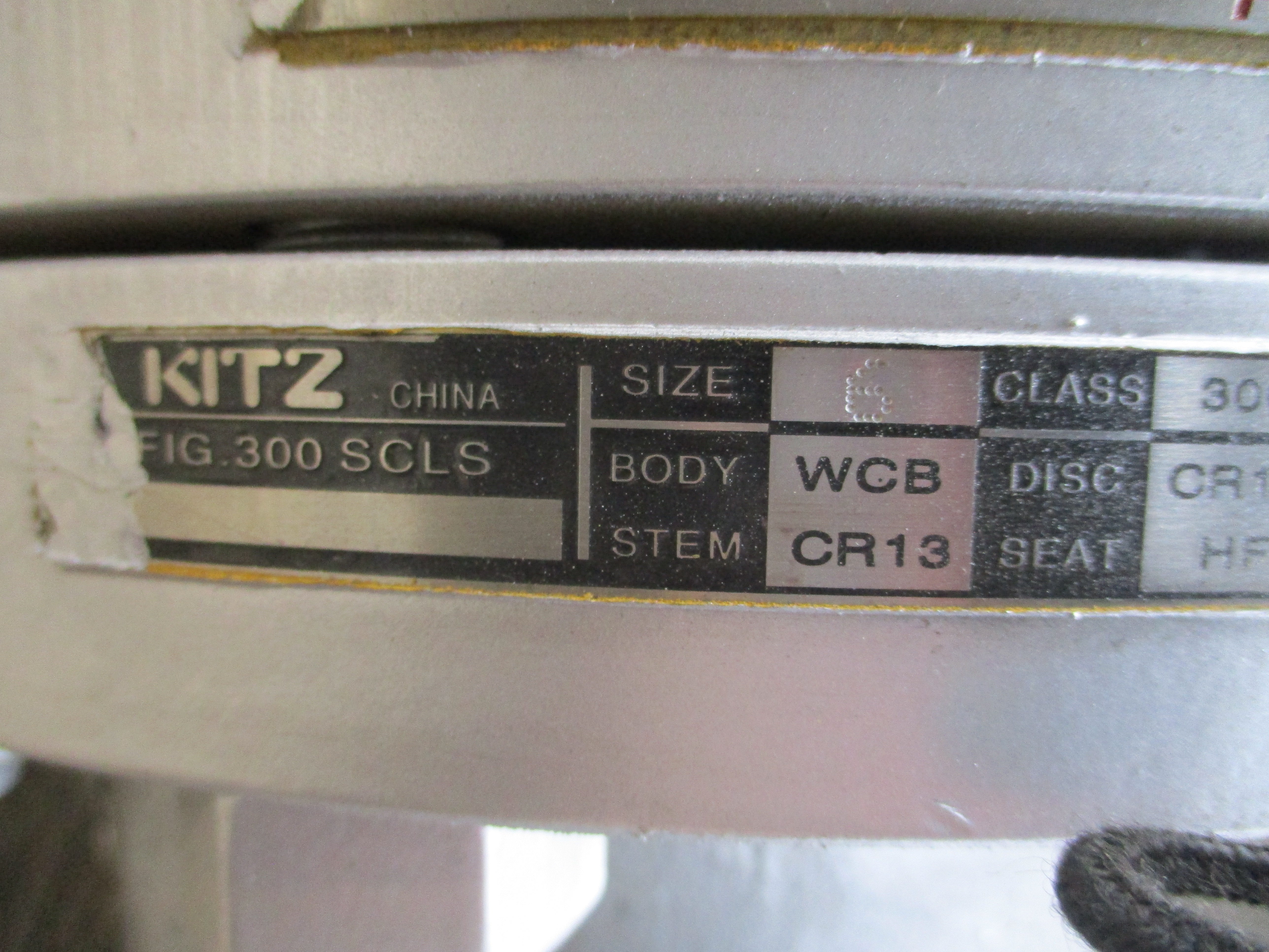 KITZ 300SCLS WCB CR13 B16.34/API600 740PSI 6" NSNP