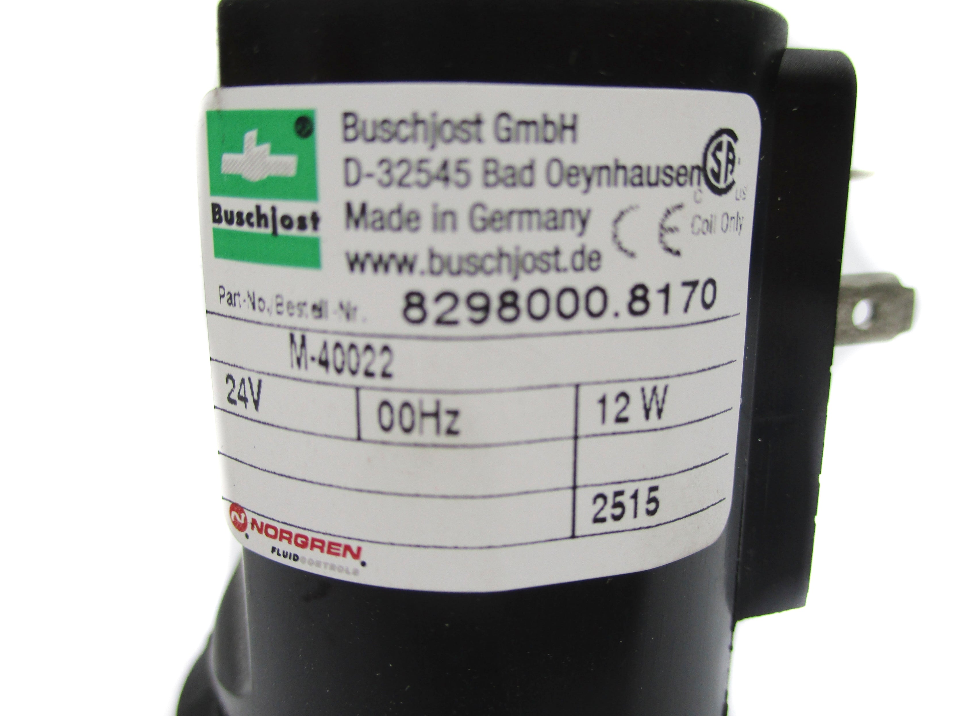 BUSCHJOST 8298000.8170 24V NSNP