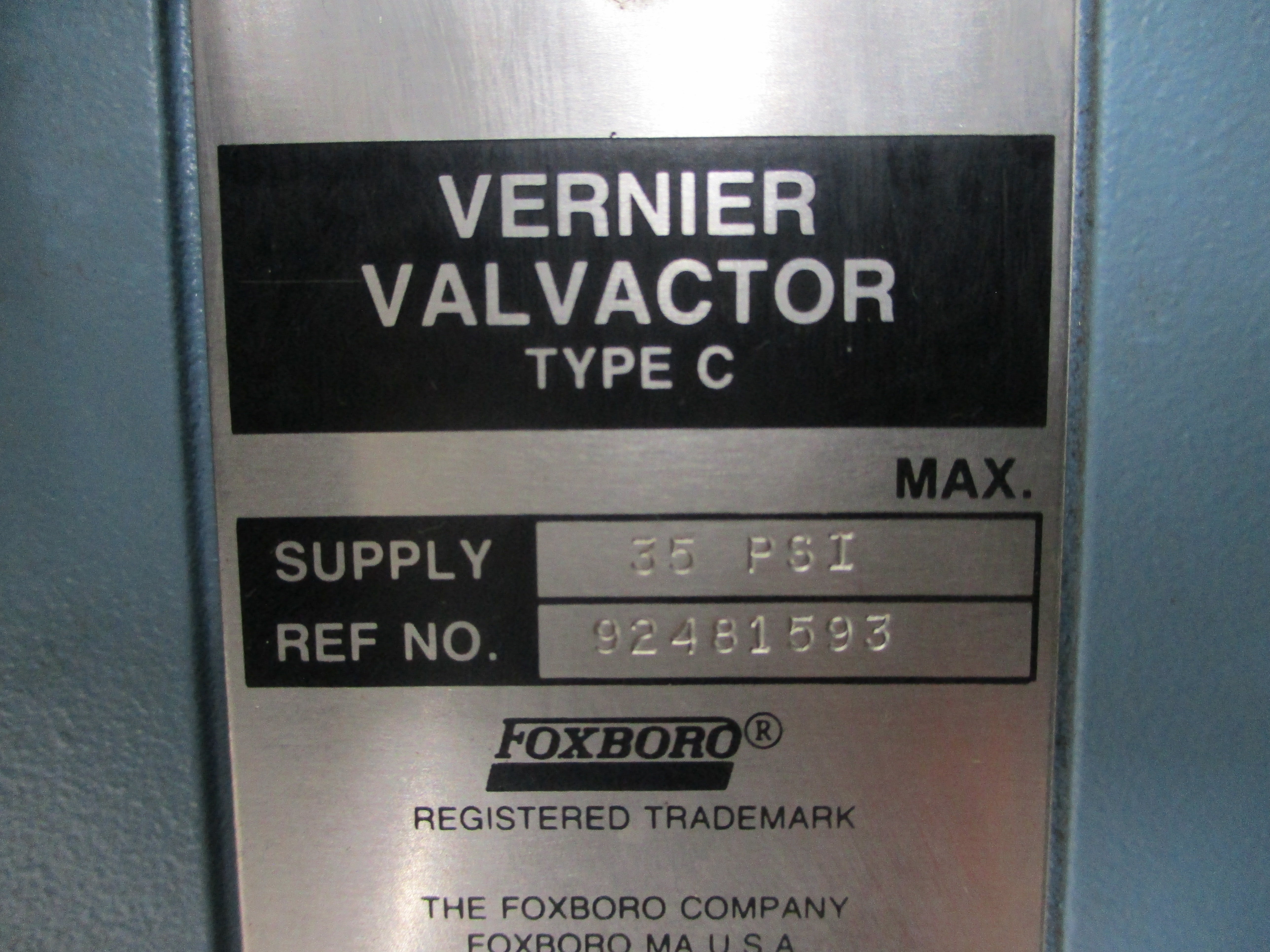 FOXBORO V1SH3B5A00A P110SHG1 35PSI 2" NSNP