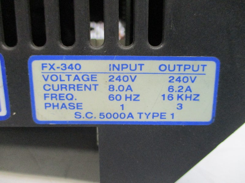 EMERSON FX-340 960133-01 115VAC 8.0A UNMP