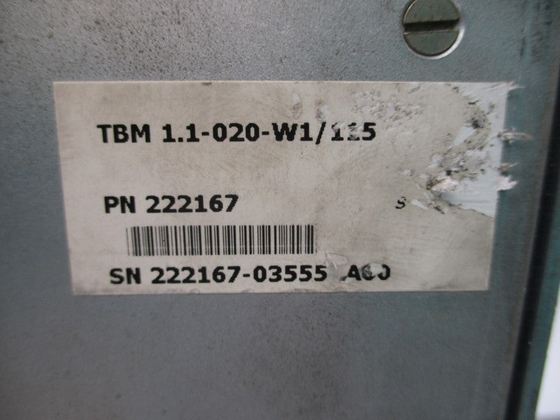 INDRAMAT TBM1.1-020-W1/115 222167 115VAC UNMP