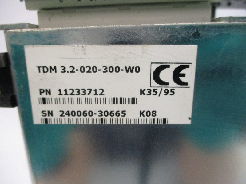 INDRAMAT TDM3.2-020-300-W0 11233712 300VDC 20/15A UNMP