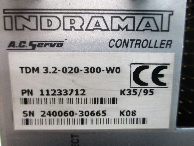 INDRAMAT TDM3.2-020-300-W0 11233712 300VDC 20/15A UNMP