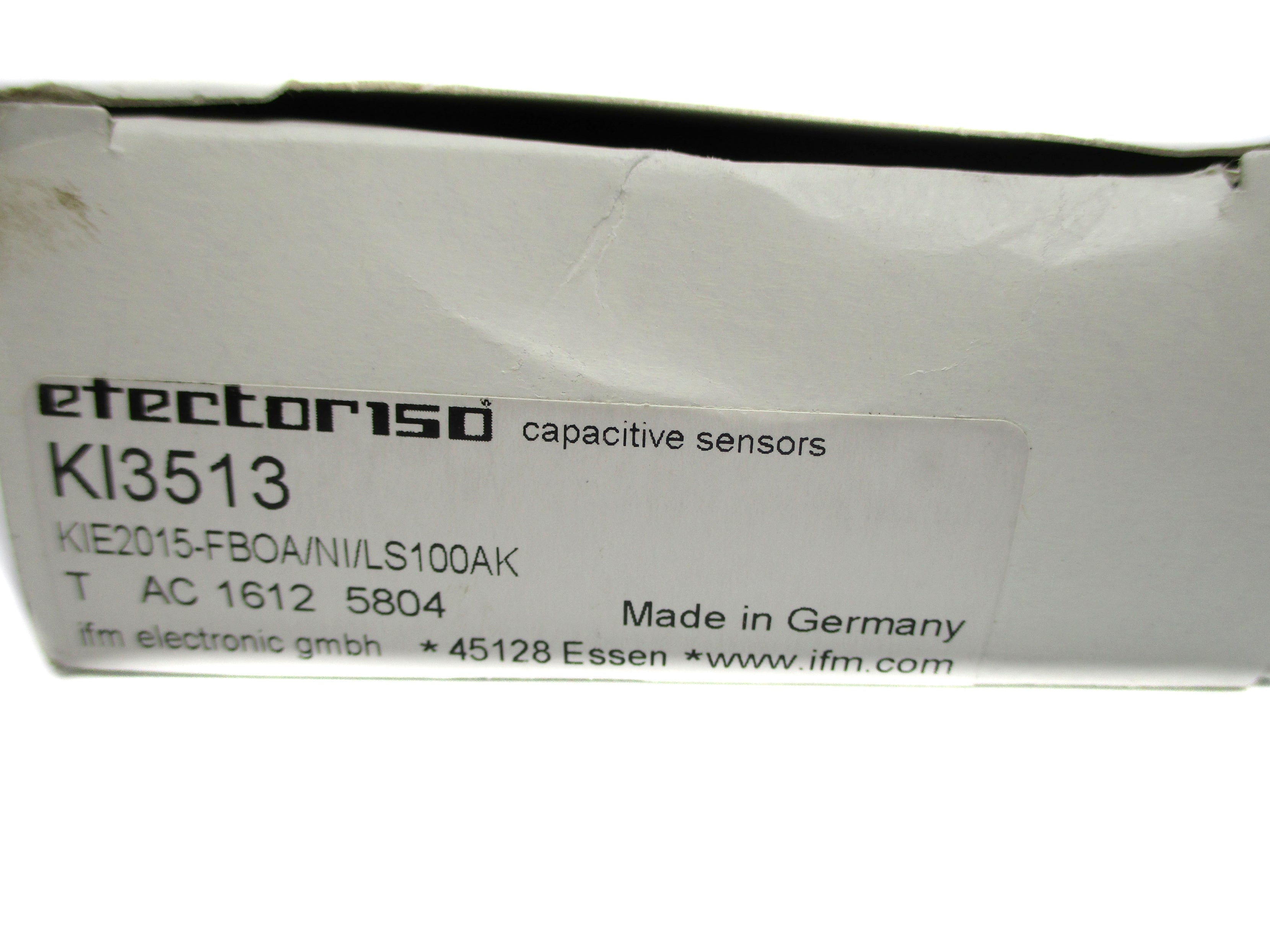 IFM EFECTOR KI3513 KIE2015-FBOA/NI/LS100AK 20-250VAC/DC NSMP