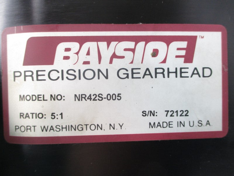 PACIFIC SCIENTIFIC R43HEBA-TS-NS-NV-00 NR42S-005 64V 6.9A UNMP