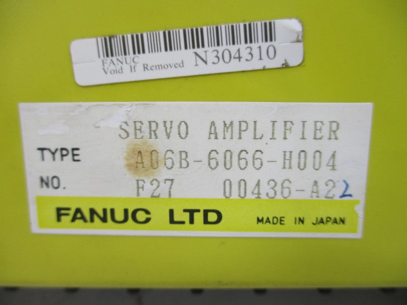 FANUC A06B-6066-H004 (NO COVER) UNMP