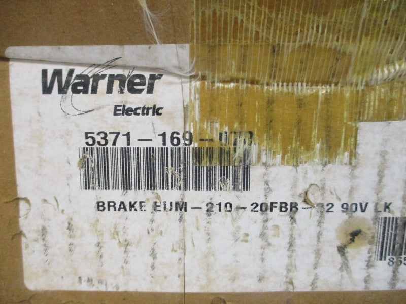 WARNER ELECTRIC 5371-169-078 90VDC NSMP