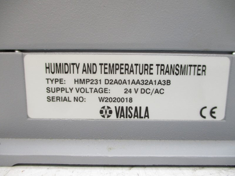 VAISALA HMP231 D2A0A1AA32A1A3B 24VAC/DC NSMP