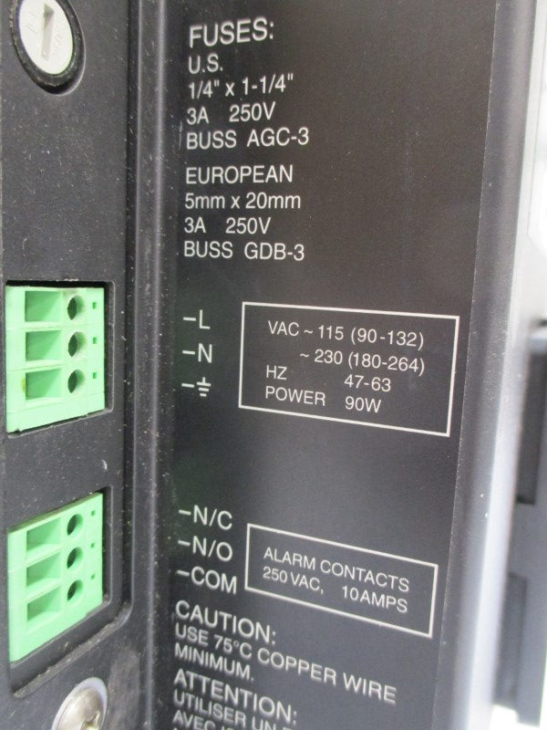 ALLEN BRADLEY 2711-TC4X SER. F F/W 5.13.00 250VAC 10A NSMP
