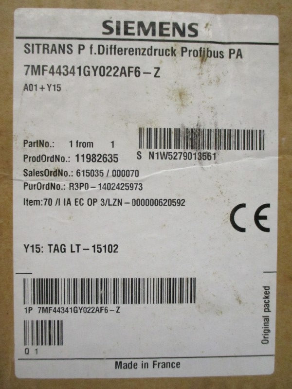 SIEMENS 7MF4434-1GY02-2AF6-Z 9-32VDC NSMP