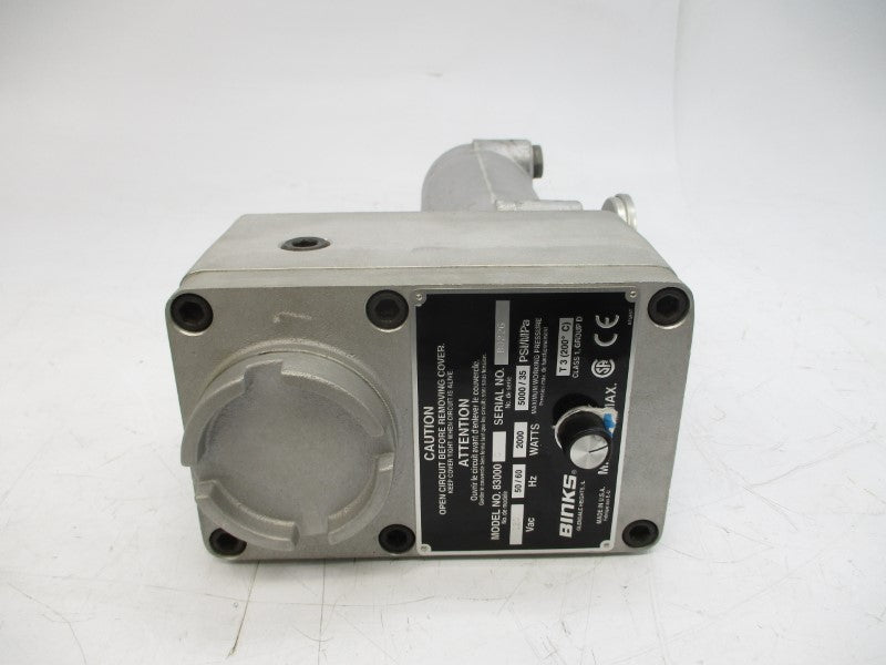 BINKS 830000 120VAC 5000PSI NSNP
