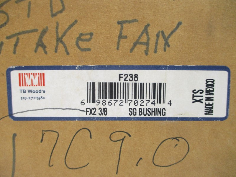 TB WOODS F238 FX2-3/8SG NSMP