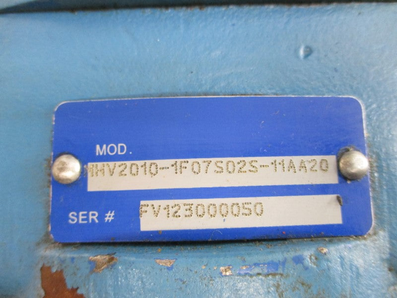 PUMP MHV2010-1F07S02S-11AA20 UNMP