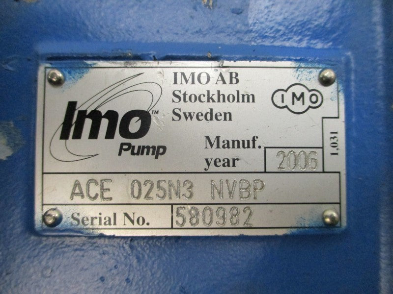 IMO PUMP ACE025N3NVBP NSNP