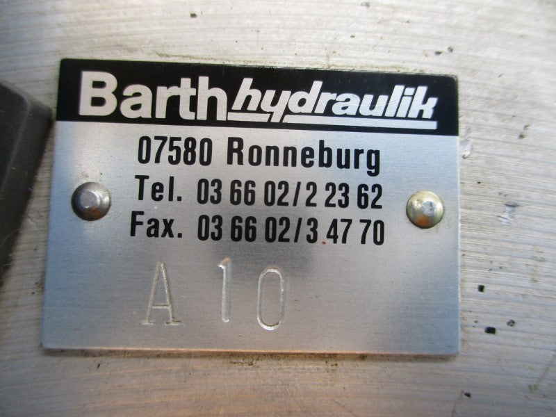 BARTH HYDRAULIK A10 UNMP