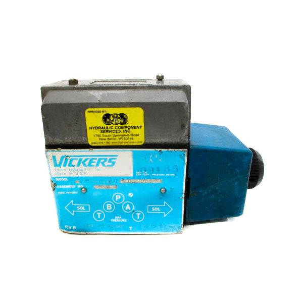 VICKERS DG4V4-012A-M-WB510 99486 110/120V 1750/4500PSI UNMP