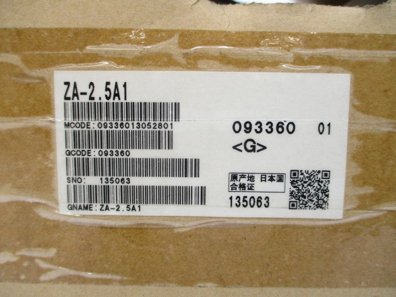 MITSUBISHI ELECTRIC ZA-2.5A1 NSMP