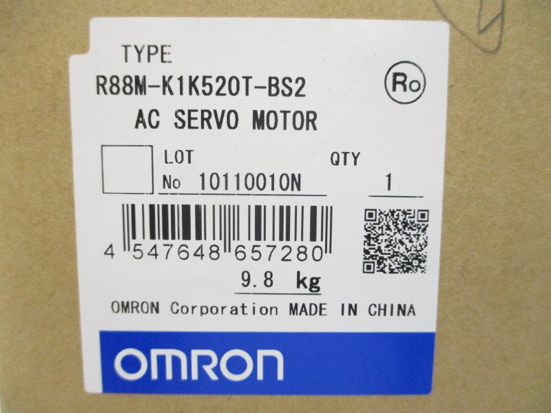 OMRON R88M-K1K520T-BS2 107VAC 9.4A NSMP