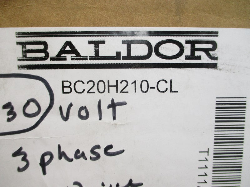 BALDOR BC20H210-CL 230VAC 33A NSMP