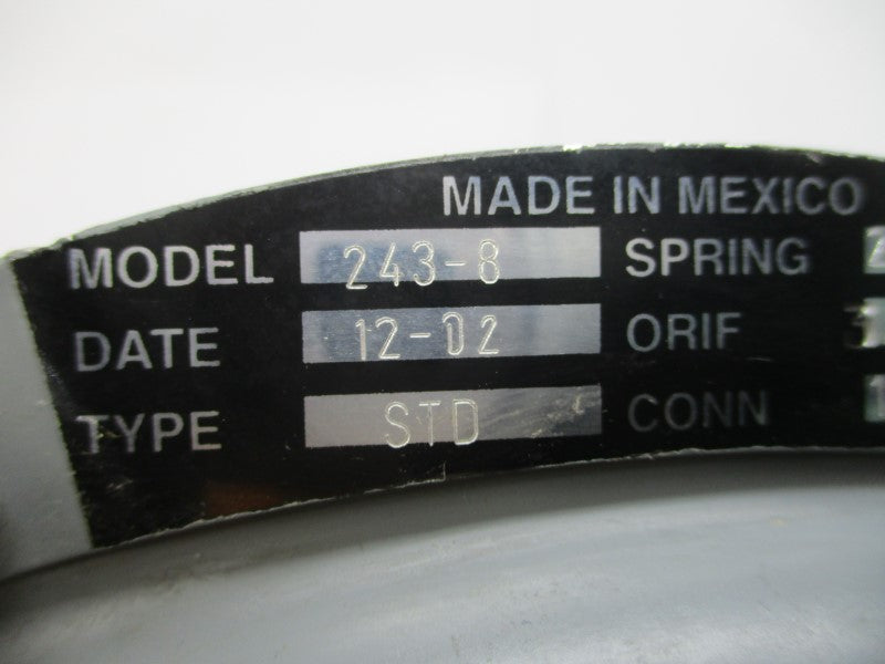 INVENSYS 243-8 TYPE STD 1-1/4" NSNP