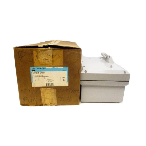 CROUSE-HINDS NST1018F G30360 600VAC 30A NSMP