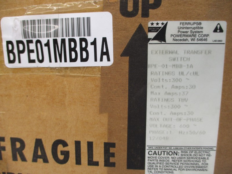 POWERWARE BPE-01-MBB-1A 300V 30A NSMP
